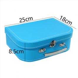 blue suitcase gift box manufactuer