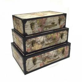china vintage suitcase gift box supplier  