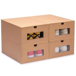 Kraft Drawer Shoe Box 