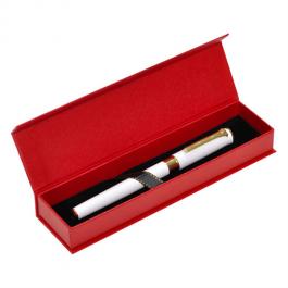 Red Custom Rigid Pen Paper Box