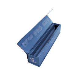 Custom Blue Hair Tools Rigid Gift Box 