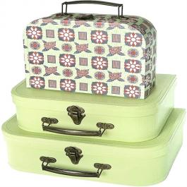 Custom Nest Suitcase Gift Boxes with Handle