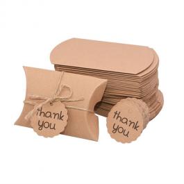 Kraft Paper Pillow Box