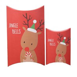 4C Printing Cardboard Pillow Box for Gifts