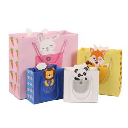 Cartoon Printing Special Designs Paper Bags 