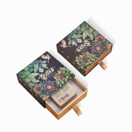  Logo Custom Printing Small Drawer Gift Box for Soap Packing