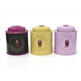 Good Quality Printing Round Metal Tea Gift Boxes 